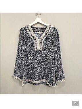 Tory Burch Tunic Blouse